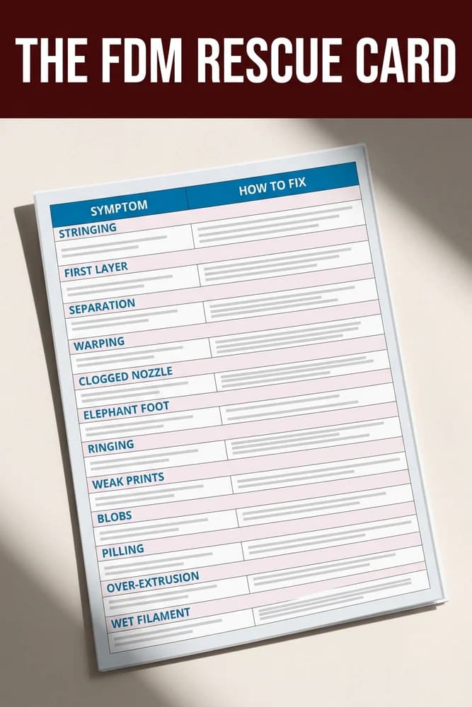 The FDM Rescue Card 