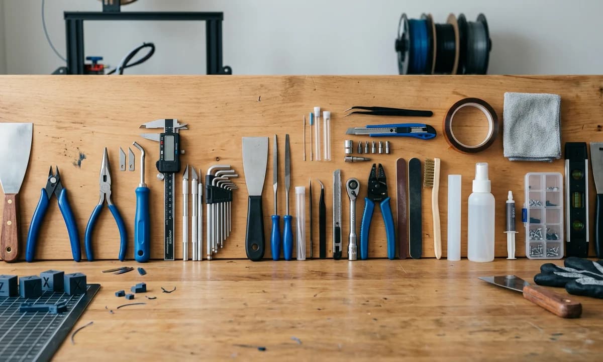 25 Must-Have Tools for Every 3D Printing Workshop