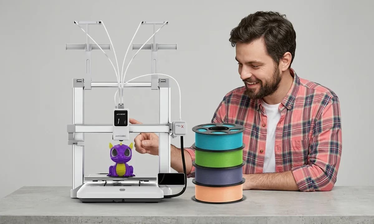 Anycubic Kobra X Review: Is This Budget Multi-Color 3D Printer Worth It?