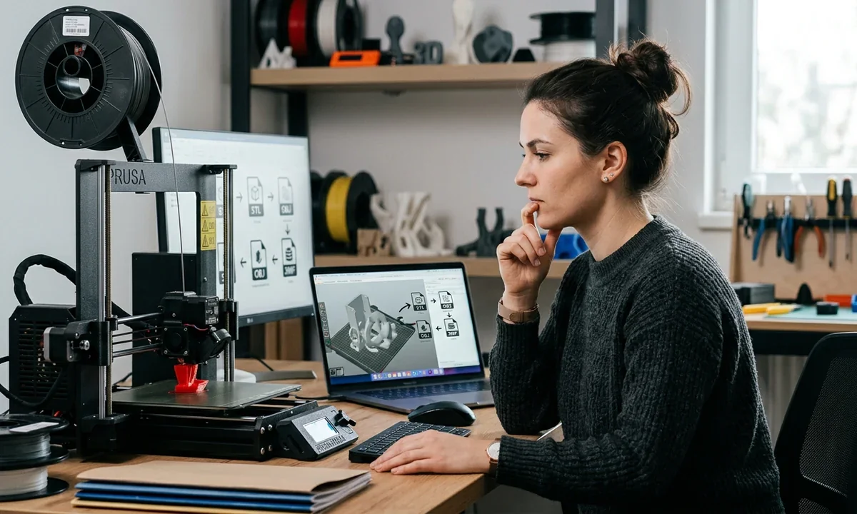 3D Printer File Formats Explained: STL, OBJ, 3MF, and More