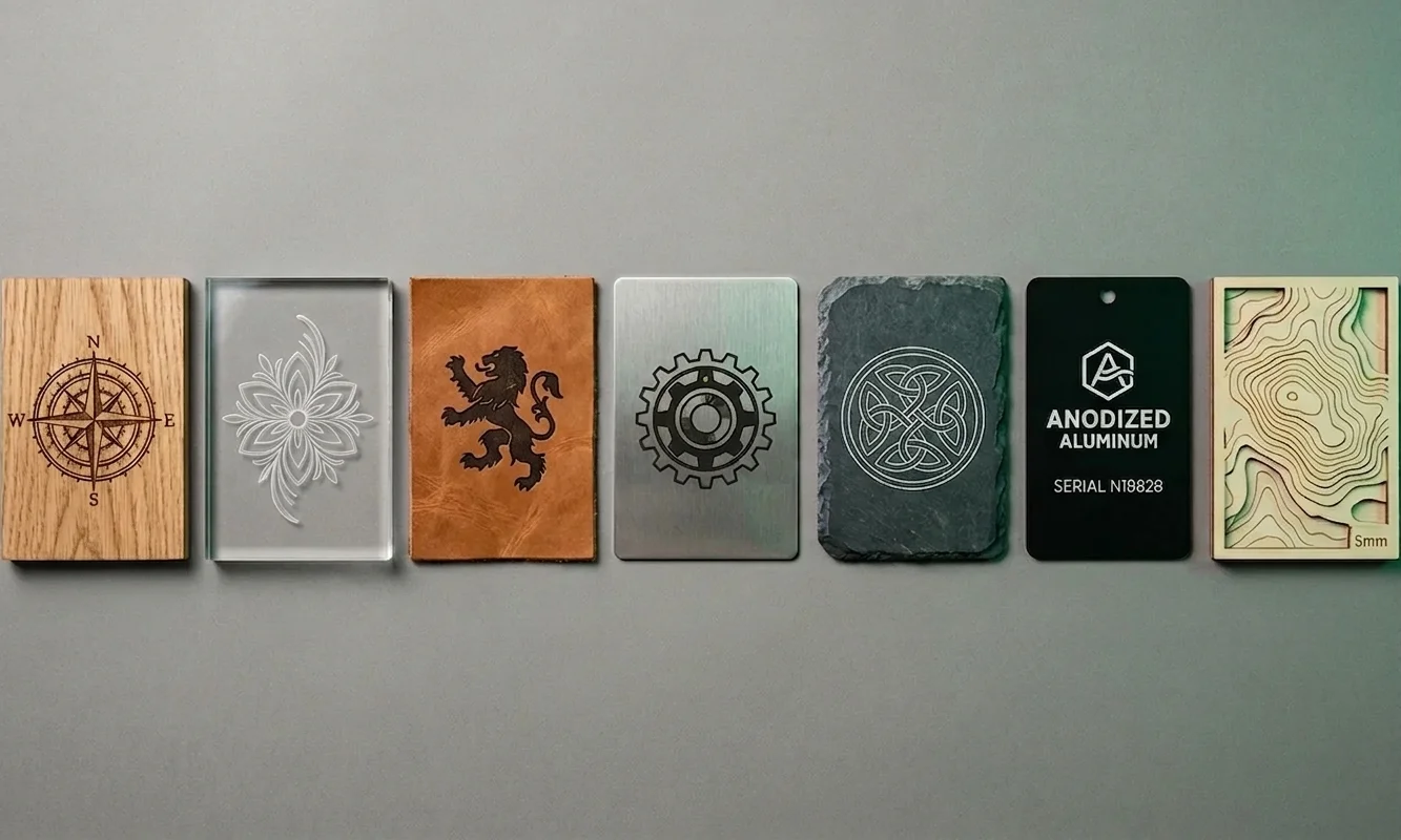 7 Laser Engraving Materials That Give Stunning Results