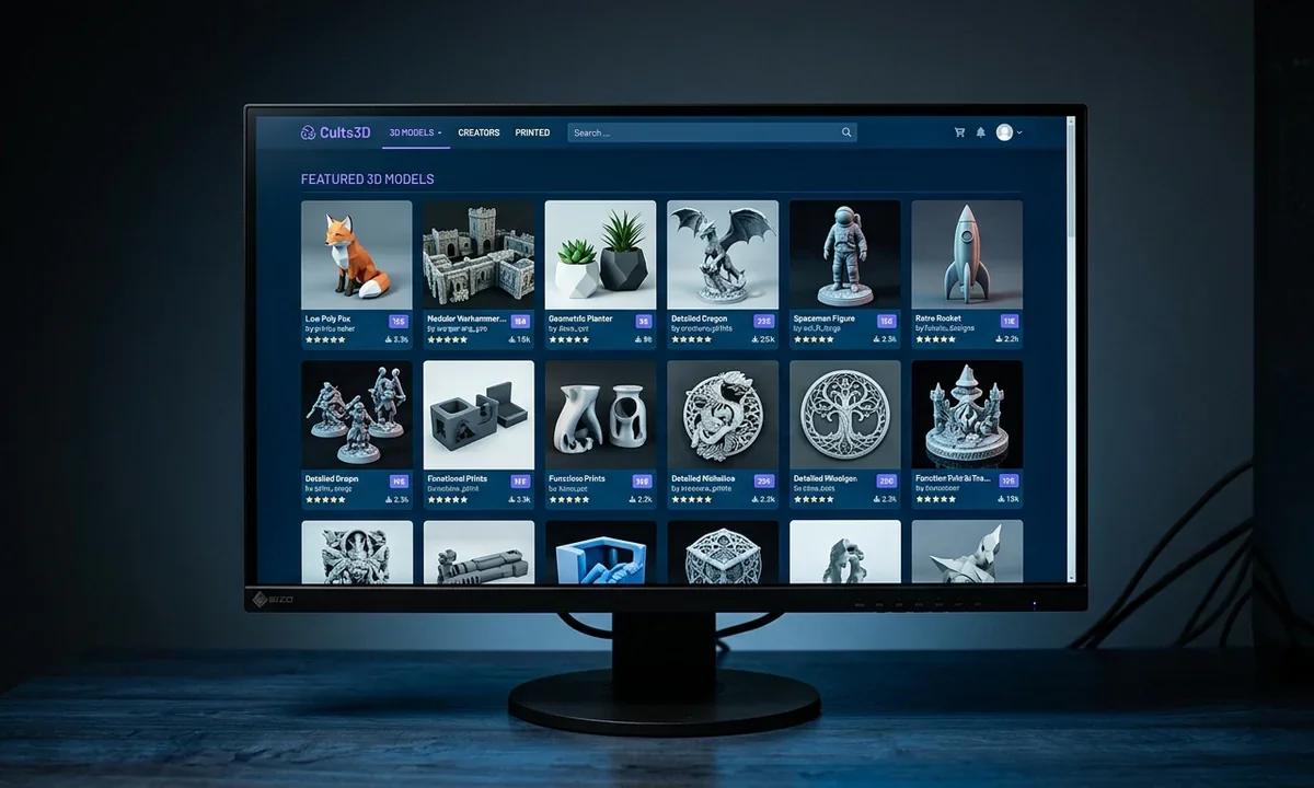 Cults3D Review: A Free STL Files Repository Tested