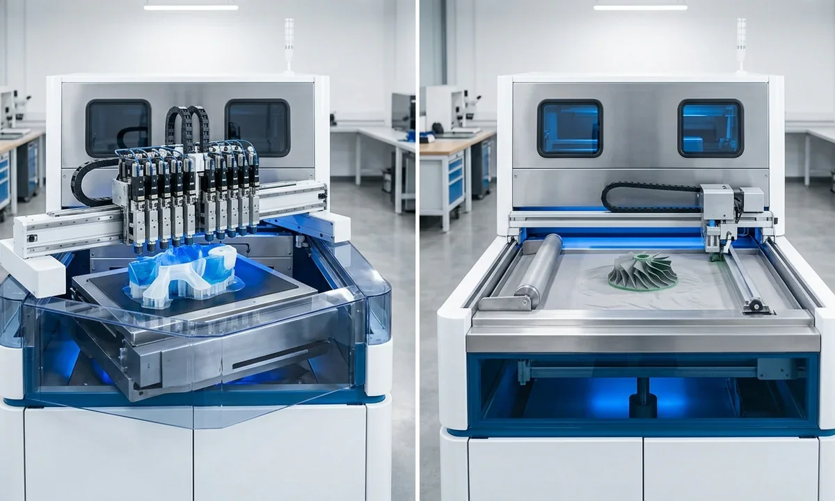 Understanding Material Jetting vs Binder Jetting: A Complete Overview
